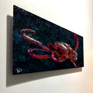 Octopus Aluminum Print Octopus Wall Art "Adaptation"