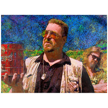 Load image into Gallery viewer, The Big Lebowski Wall Tapestry &quot;Good Night Sweet Prince&quot;