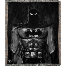 Load image into Gallery viewer, Batman Animated Woven Blanket &quot;I Am The Night&quot;