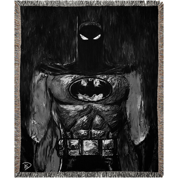 Batman Animated Woven Blanket 