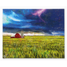 Load image into Gallery viewer, Farmhouse Canvas Print &quot;I Am The Storm&quot;