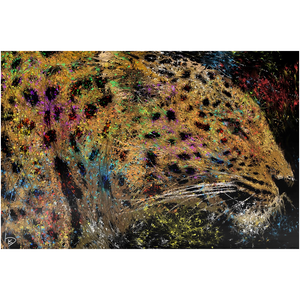 Leopard Metal Print "Sublime"