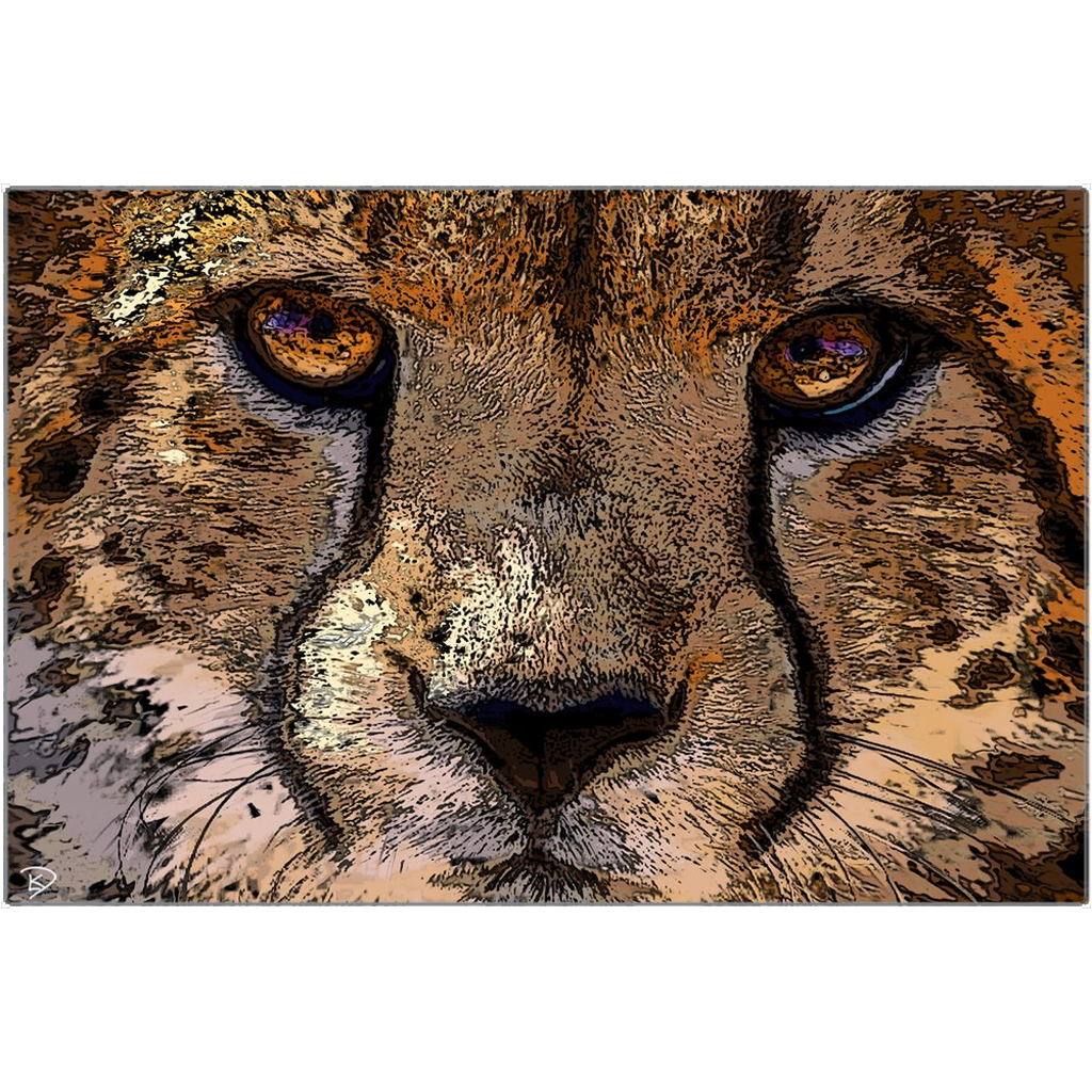 Cheetah Metal Print 