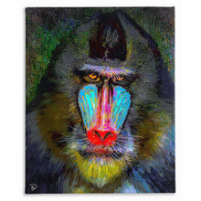 Load image into Gallery viewer, Mandrill Canvas Print &quot;The Goon&quot;