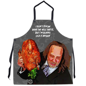 Strong Hand Kitchen Apron "Lick It"