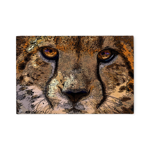 Cheetah Canvas Print "Critical"