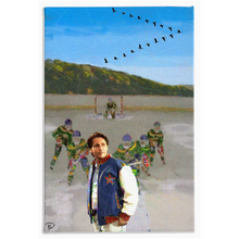 Load image into Gallery viewer, Mighty Ducks Canvas Print &quot;Ducks Fly Together&quot;