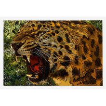 Load image into Gallery viewer, Jaguar Canvas Print &quot;Rebel Yell&quot;