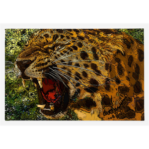 Jaguar Canvas Print "Rebel Yell"