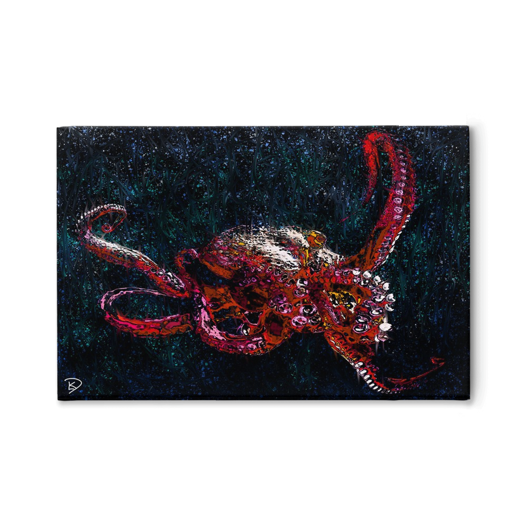 Octopus Canvas Print Octopus Wall Art 