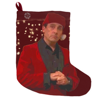 Load image into Gallery viewer, Michael Scott Christmas Stocking