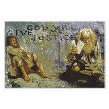 Load image into Gallery viewer, God Will Give Me Justice Canvas Print
