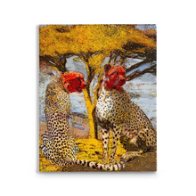 Load image into Gallery viewer, Cheetah Canvas Print &quot;War Paint&quot;