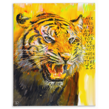Load image into Gallery viewer, Mark 13:33 Canvas Print