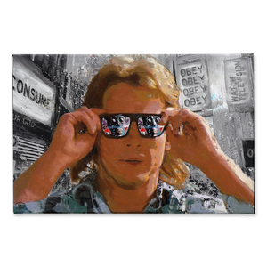 They Live Movie Canvas Print "Obey"