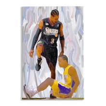 Load image into Gallery viewer, Allen Iverson Canvas Print &quot;Iverson Stepover&quot;