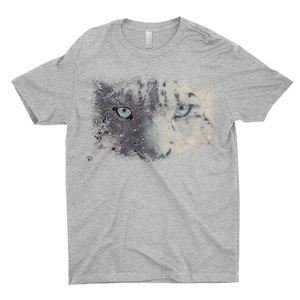 Snow Leopard Unisex T-shirt "Enjoy The Silence"