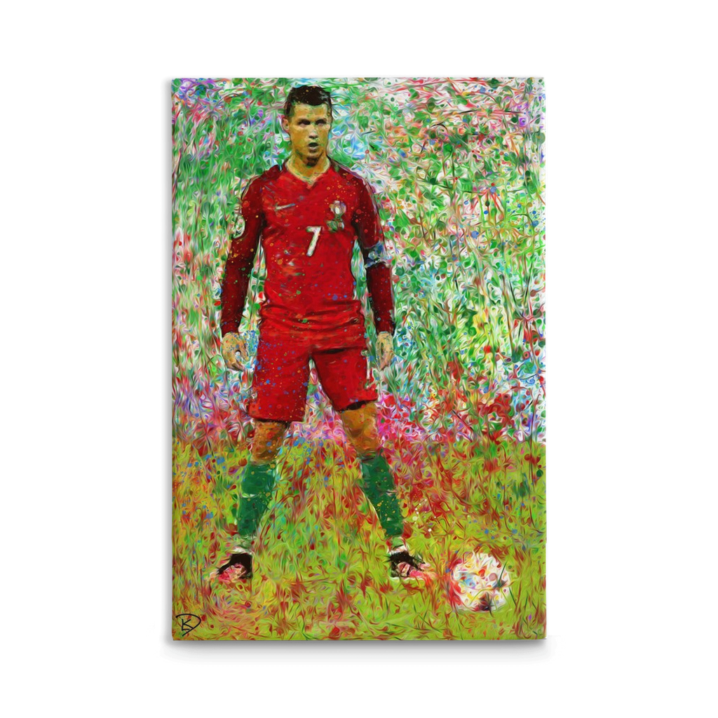 Cristiano Ronaldo Canvas Print 