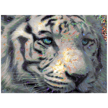 Load image into Gallery viewer, White Tiger Tapestry &quot;Truth Seeker&quot;