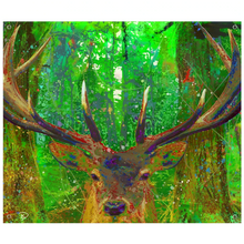 Load image into Gallery viewer, Deer Tapestry &quot;Red Stag Rival&quot;
