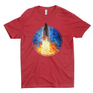 Space Shuttle Unisex T-Shirt "Blast Off"