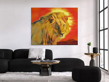Load image into Gallery viewer, Lion Wall Art Lion King Canvas Wall Art