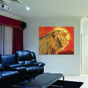Lion Wall Art Lion King Canvas Wall Art