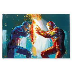 Avengers Civil War Canvas Print "Divide and Conquer"