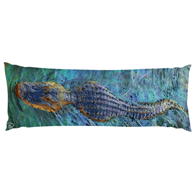 Crocodile Body Pillow 
