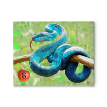 Load image into Gallery viewer, Serpent Canvas Print &quot;Temptation&quot;
