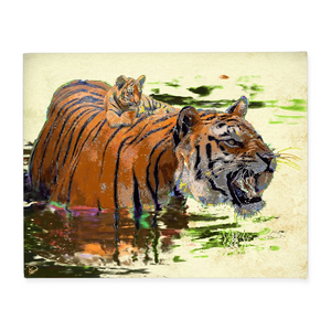 Tiger Canvas Print "Legacy"