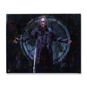 The Crow Movie Canvas Print "Nothing Is Trivial"