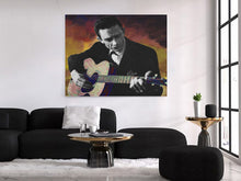 Load image into Gallery viewer, Johnny Cash Canvas Print &quot;Johnny Cash&quot;
