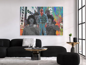 One Who Can See Canvas Print