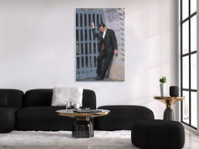 Load image into Gallery viewer, Johnny Cash Canvas Print &quot;Folsom&quot;