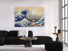Load image into Gallery viewer, Great Wave Rum Ham Canvas Print
