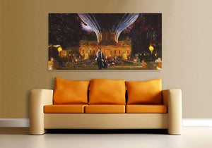 Count of Monte Cristo Canvas Print "Greetings"