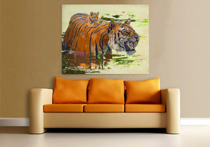 Tiger Canvas Print "Legacy"