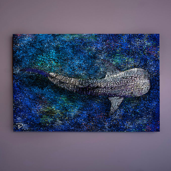Whale Shark Canvas Print 