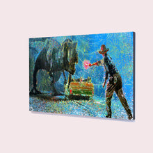 Load image into Gallery viewer, Jurassic Park Canvas Print &quot;The Hunt&quot;