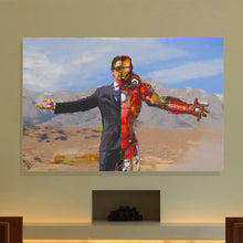 Load image into Gallery viewer, Iron Man Canvas Print &quot;I Am Iron Man&quot;