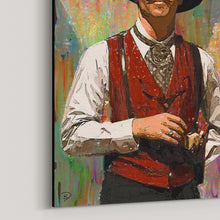 Load image into Gallery viewer, Doc Holliday Canvas Print &quot;Say When&quot;