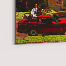 Load image into Gallery viewer, Big Lebowski Canvas Print &quot;This Is What Happens Larry&quot;