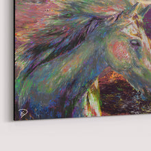 Load image into Gallery viewer, Horse Canvas Print &quot;Run Free&quot;
