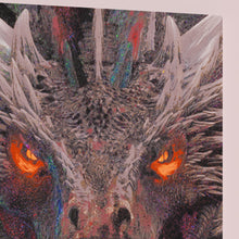 Load image into Gallery viewer, Dragon Canvas Print &quot;Eyes of Fire&quot;