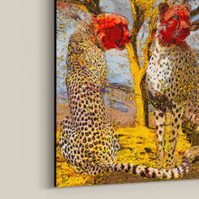 Load image into Gallery viewer, Cheetah Canvas Print &quot;War Paint&quot;
