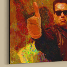 Load image into Gallery viewer, Terminator 2 Canvas Print &quot;Hasta La Vista&quot;