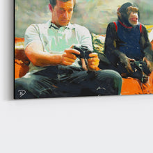 Load image into Gallery viewer, Grandma&#39;s Boy Canvas Print &quot;Drive Monkey Drive&quot;