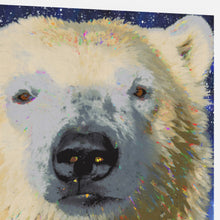 Load image into Gallery viewer, Polar Bear Canvas Print &quot;Mind Over Matter&quot;