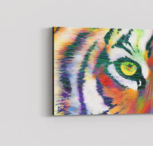 Load image into Gallery viewer, Tiger Eye Canvas Print &quot;Tiger Eyes&quot;